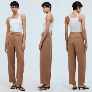 Madewell Tan Straight Leg Pants